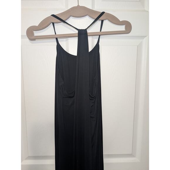 Fabletics Neema Maxi Dress, T Back, Racerback, Strappy, Black, Size Small - Picture 4 of 4